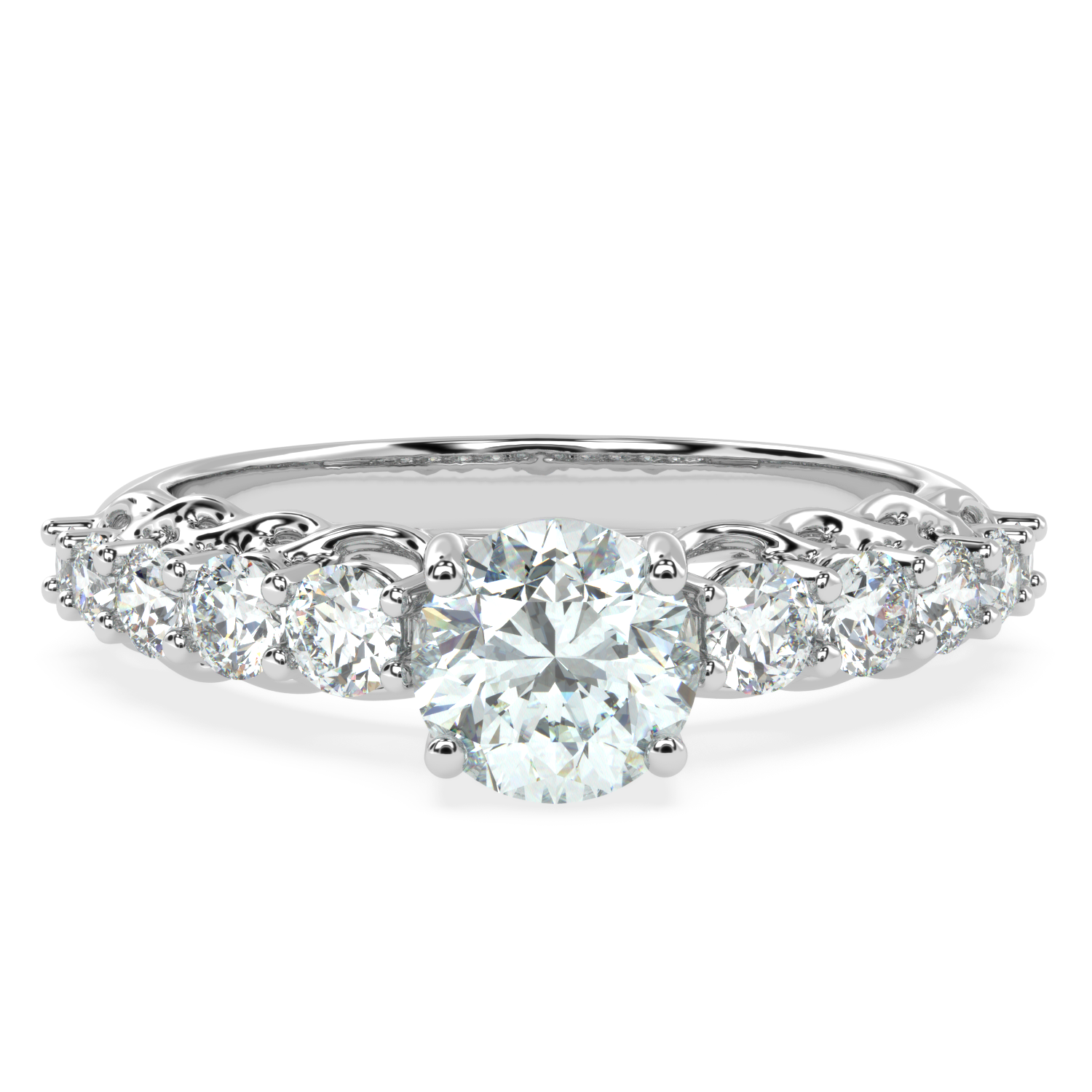 Buy 1.32Carat Solitaire Natural Diamond Ring |Solitairekart